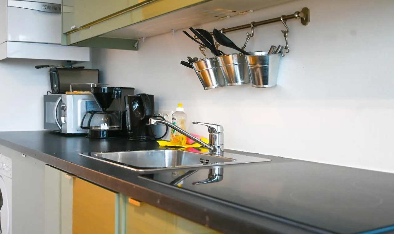 Delightful Duplex Danube Canal Vienna 0*,