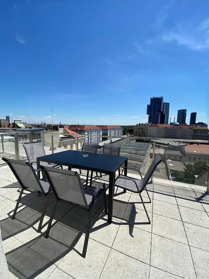 Delightful Duplex Danube Canal Vienna Apartment